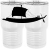 20 oz. Tall Stainless Steel Vacuum Insulated Tumbler White Thumbnail