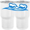 20 oz. Tall Stainless Steel Vacuum Insulated Tumbler White Thumbnail