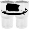 20 oz. Tall Stainless Steel Vacuum Insulated Tumbler White Thumbnail