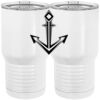 20 oz. Tall Stainless Steel Vacuum Insulated Tumbler White Thumbnail