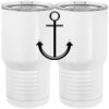 20 oz. Tall Stainless Steel Vacuum Insulated Tumbler White Thumbnail