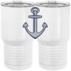 20 oz. Tall Stainless Steel Vacuum Insulated Tumbler White Thumbnail