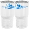 20 oz. Tall Stainless Steel Vacuum Insulated Tumbler White Thumbnail