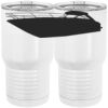 20 oz. Tall Stainless Steel Vacuum Insulated Tumbler White Thumbnail