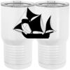 20 oz. Tall Stainless Steel Vacuum Insulated Tumbler White Thumbnail