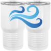 20 oz. Tall Stainless Steel Vacuum Insulated Tumbler White Thumbnail