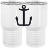20 oz. Tall Stainless Steel Vacuum Insulated Tumbler White Thumbnail