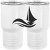 20 oz. Tall Stainless Steel Vacuum Insulated Tumbler White Thumbnail