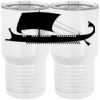 20 oz. Tall Stainless Steel Vacuum Insulated Tumbler White Thumbnail