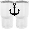 20 oz. Tall Stainless Steel Vacuum Insulated Tumbler White Thumbnail