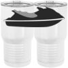20 oz. Tall Stainless Steel Vacuum Insulated Tumbler White Thumbnail