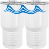 20 oz. Tall Stainless Steel Vacuum Insulated Tumbler White Thumbnail