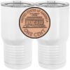 20 oz. Tall Stainless Steel Vacuum Insulated Tumbler White Thumbnail