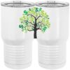 20 oz. Tall Stainless Steel Vacuum Insulated Tumbler White Thumbnail