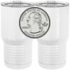 20 oz. Tall Stainless Steel Vacuum Insulated Tumbler White Thumbnail
