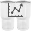 20 oz. Tall Stainless Steel Vacuum Insulated Tumbler White Thumbnail