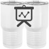 20 oz. Tall Stainless Steel Vacuum Insulated Tumbler White Thumbnail