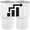 20 oz. Tall Stainless Steel Vacuum Insulated Tumbler White Thumbnail