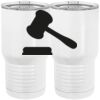 20 oz. Tall Stainless Steel Vacuum Insulated Tumbler White Thumbnail