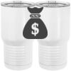 20 oz. Tall Stainless Steel Vacuum Insulated Tumbler White Thumbnail
