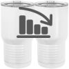 20 oz. Tall Stainless Steel Vacuum Insulated Tumbler White Thumbnail