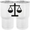 20 oz. Tall Stainless Steel Vacuum Insulated Tumbler White Thumbnail