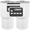 20 oz. Tall Stainless Steel Vacuum Insulated Tumbler White Thumbnail