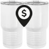 20 oz. Tall Stainless Steel Vacuum Insulated Tumbler White Thumbnail