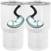 20 oz. Tall Stainless Steel Vacuum Insulated Tumbler White Thumbnail