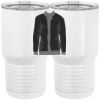 20 oz. Tall Stainless Steel Vacuum Insulated Tumbler White Thumbnail