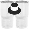 20 oz. Tall Stainless Steel Vacuum Insulated Tumbler White Thumbnail