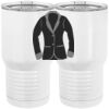 20 oz. Tall Stainless Steel Vacuum Insulated Tumbler White Thumbnail