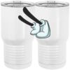 20 oz. Tall Stainless Steel Vacuum Insulated Tumbler White Thumbnail