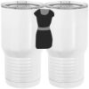 20 oz. Tall Stainless Steel Vacuum Insulated Tumbler White Thumbnail