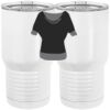 20 oz. Tall Stainless Steel Vacuum Insulated Tumbler White Thumbnail