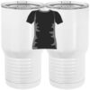 20 oz. Tall Stainless Steel Vacuum Insulated Tumbler White Thumbnail