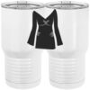 20 oz. Tall Stainless Steel Vacuum Insulated Tumbler White Thumbnail