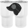 20 oz. Tall Stainless Steel Vacuum Insulated Tumbler White Thumbnail