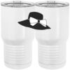 20 oz. Tall Stainless Steel Vacuum Insulated Tumbler White Thumbnail