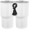 20 oz. Tall Stainless Steel Vacuum Insulated Tumbler White Thumbnail