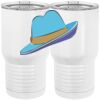 20 oz. Tall Stainless Steel Vacuum Insulated Tumbler White Thumbnail