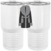 20 oz. Tall Stainless Steel Vacuum Insulated Tumbler White Thumbnail