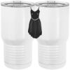 20 oz. Tall Stainless Steel Vacuum Insulated Tumbler White Thumbnail