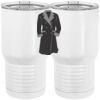 20 oz. Tall Stainless Steel Vacuum Insulated Tumbler White Thumbnail