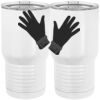 20 oz. Tall Stainless Steel Vacuum Insulated Tumbler White Thumbnail