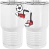 20 oz. Tall Stainless Steel Vacuum Insulated Tumbler White Thumbnail