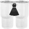 20 oz. Tall Stainless Steel Vacuum Insulated Tumbler White Thumbnail