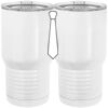 20 oz. Tall Stainless Steel Vacuum Insulated Tumbler White Thumbnail
