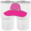 20 oz. Tall Stainless Steel Vacuum Insulated Tumbler White Thumbnail