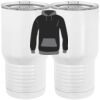 20 oz. Tall Stainless Steel Vacuum Insulated Tumbler White Thumbnail